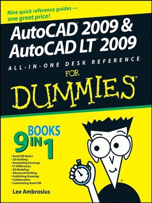 cover image of AutoCAD 2009 & AutoCAD LT 2009 All-in-One Desk Reference For Dummies